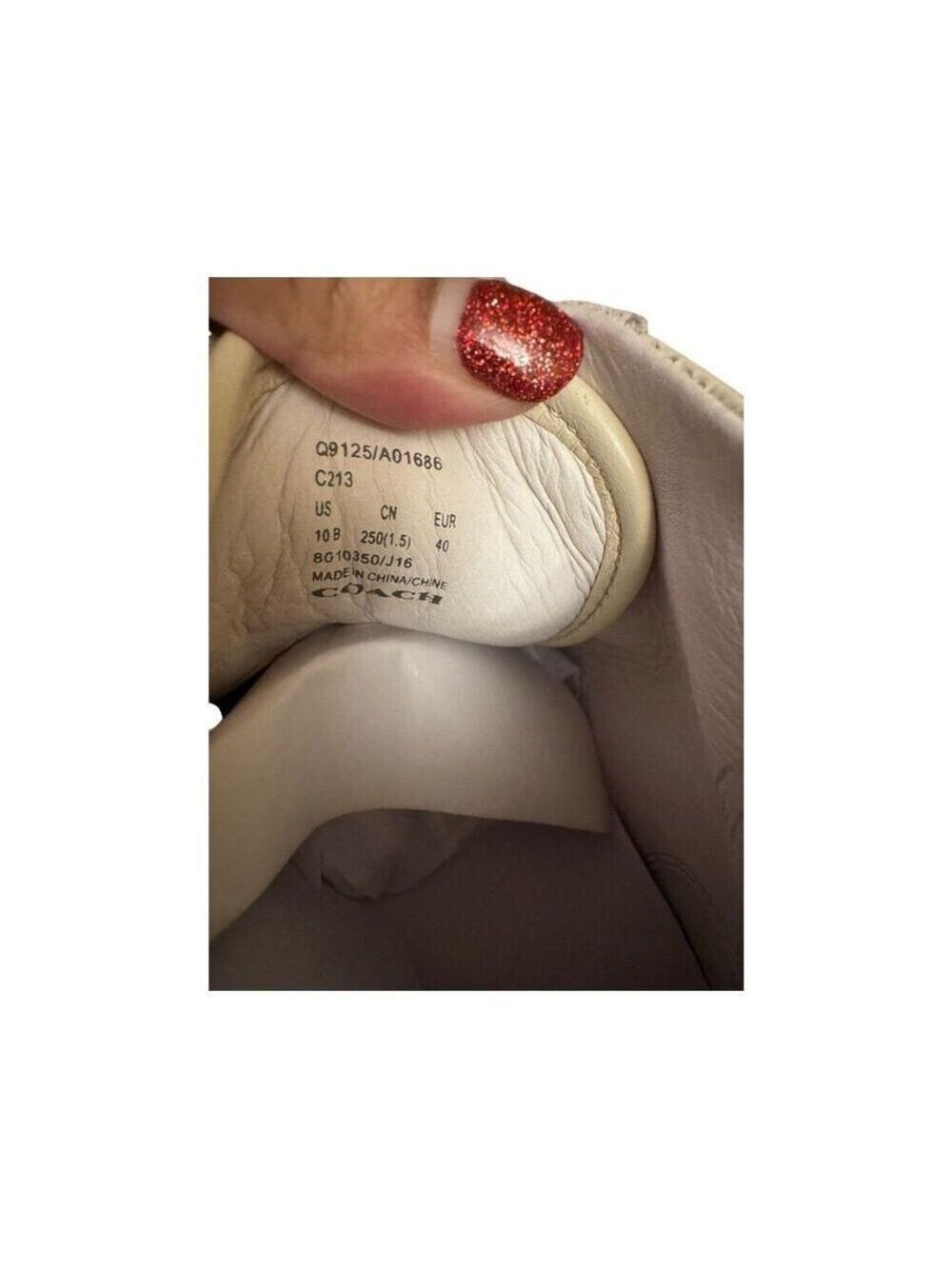 Coach C213 High Top Sneaker - Picture 5 of 13